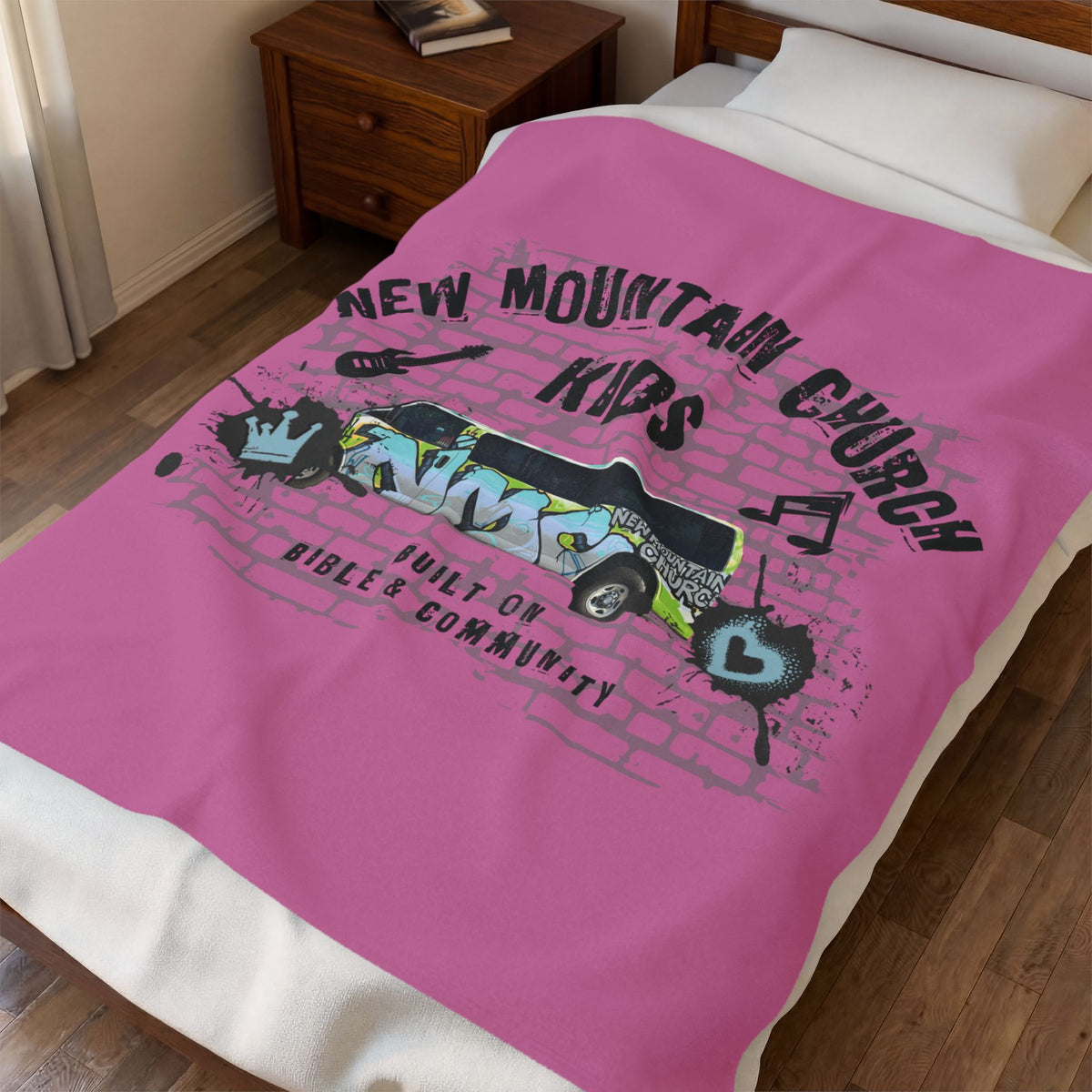 New Mountain Church Kids Blanket