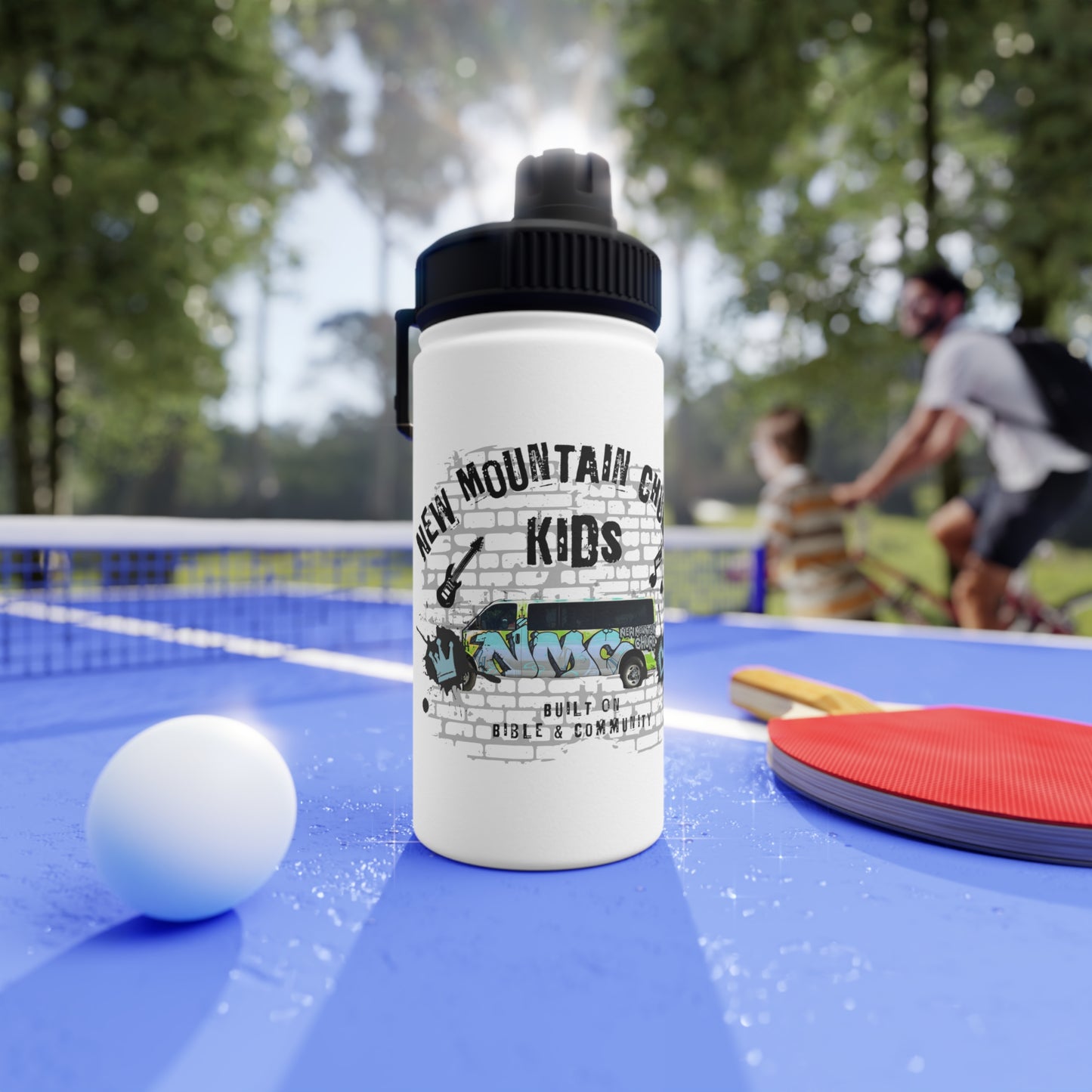 New Mountain Kids Stainless Steel Water Bottle