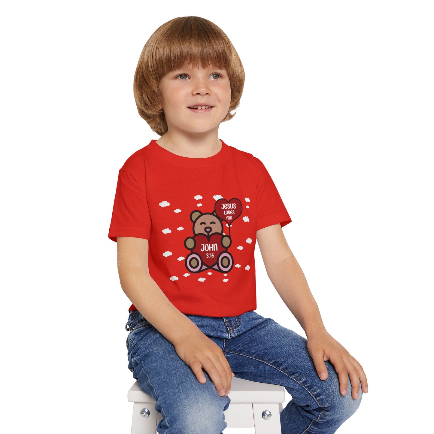 Jesus Loves You • John 3:16 (Toddler Tee)