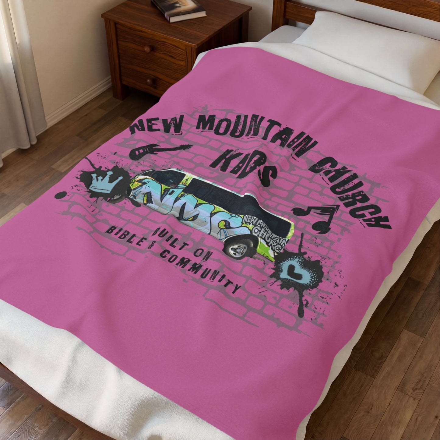 New Mountain Church Kids Blanket