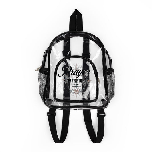 Prayer Warrior Clear Stadium Event Backpack