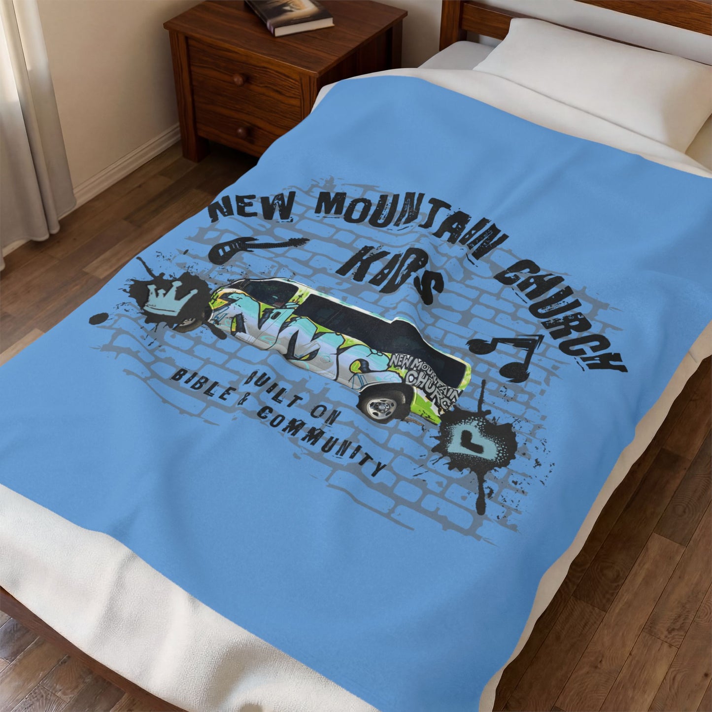 New Mountain Church Kids Blanket
