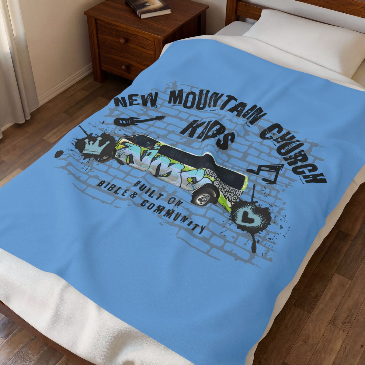 New Mountain Church Kids Blanket