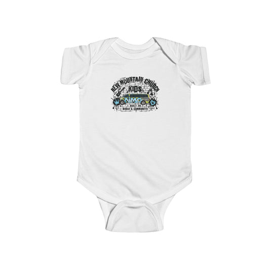 New Mountain Church Kids Onesie