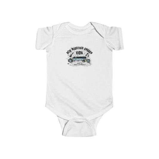 New Mountain Church Kids Onesie