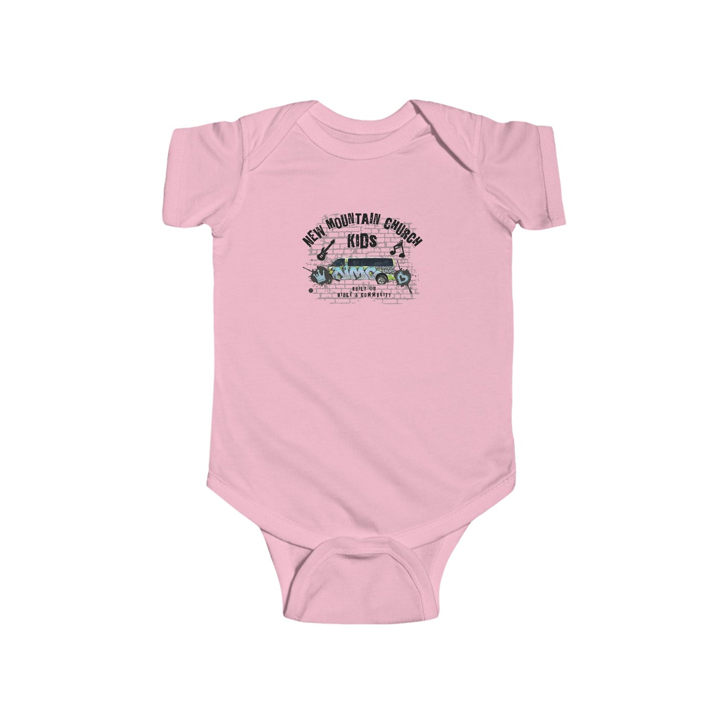 New Mountain Church Kids Onesie