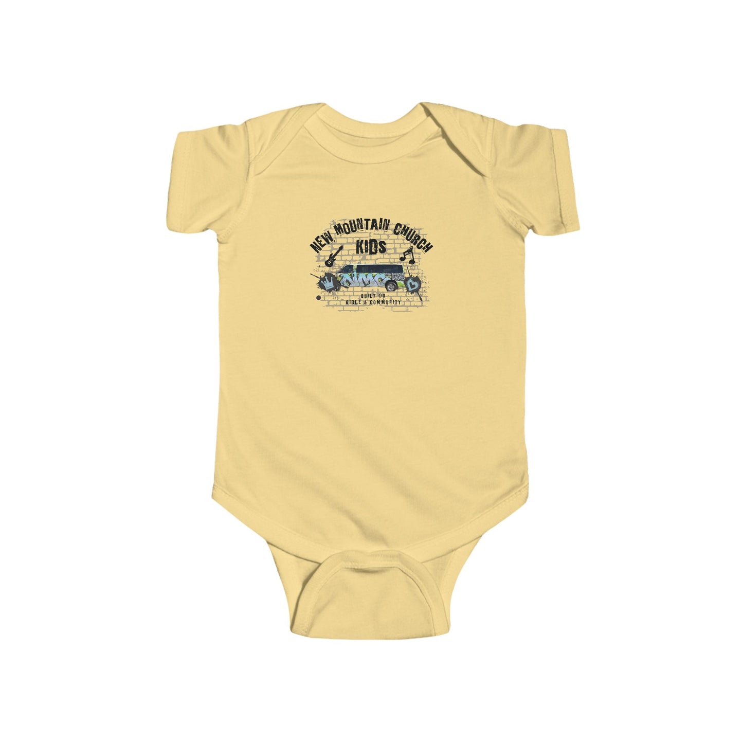 New Mountain Church Kids Onesie