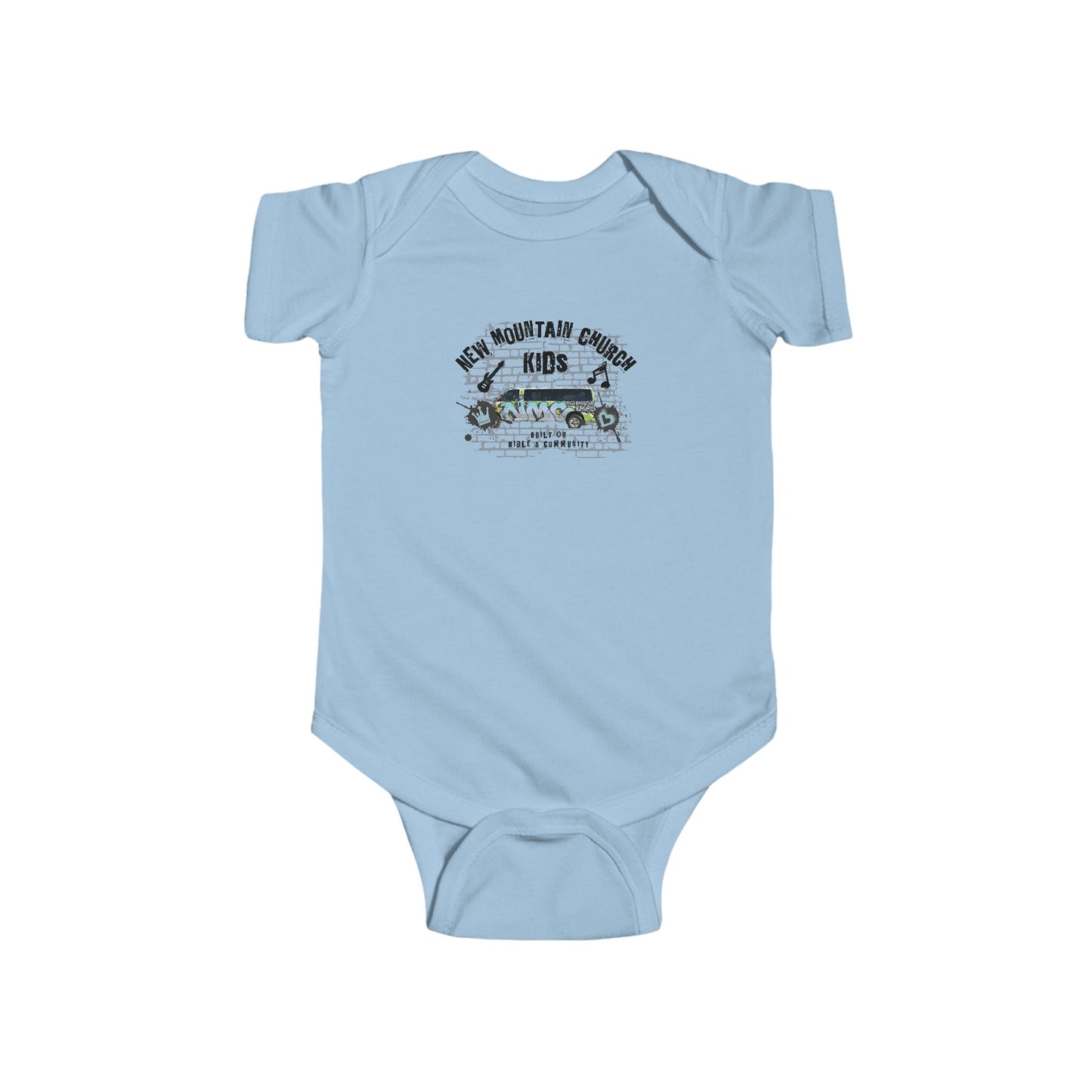 New Mountain Church Kids Onesie