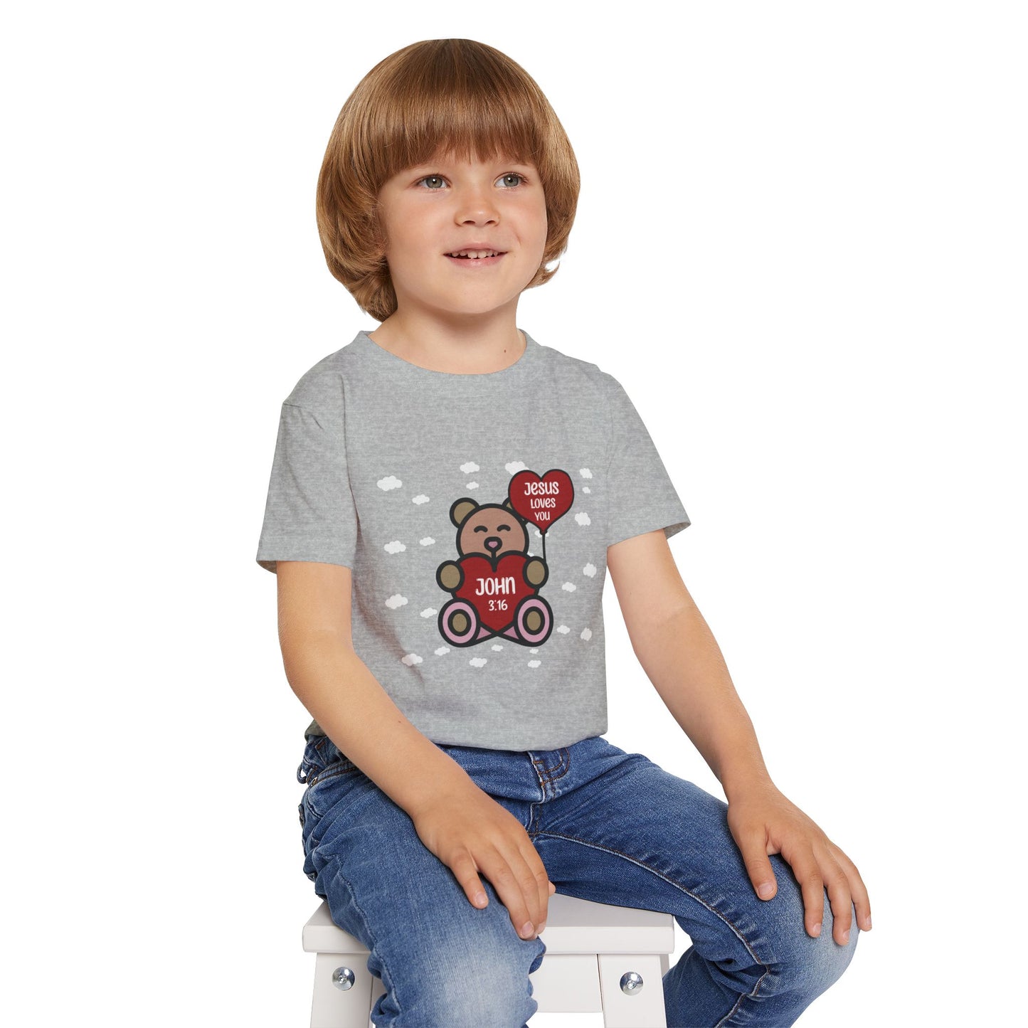 Jesus Loves You • John 3:16 (Toddler Tee)