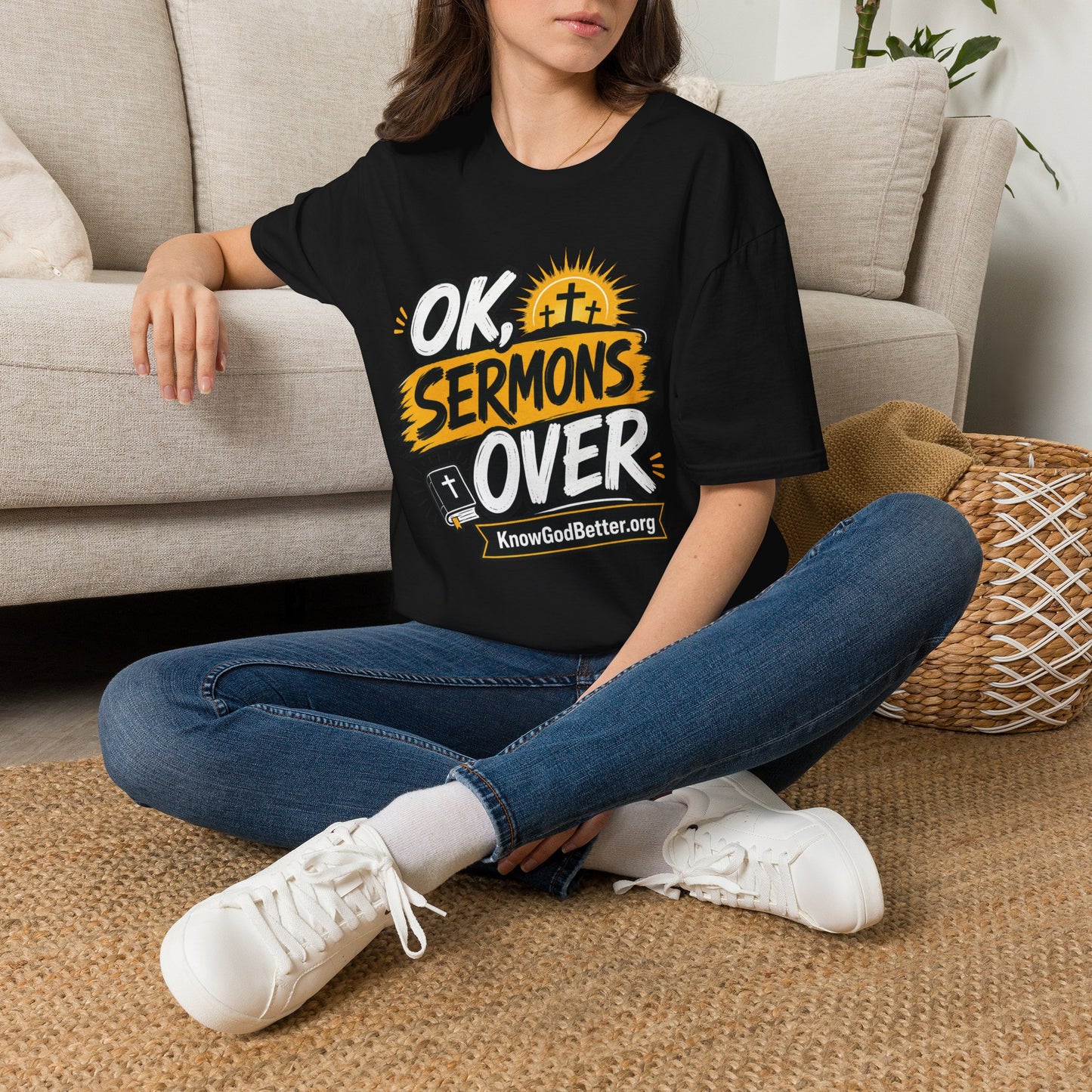 OK Sermons Over T‑Shirt — Loren Alves