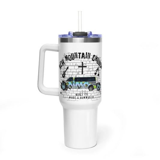 New Mountain Church 40oz Church Graffiti Tumbler