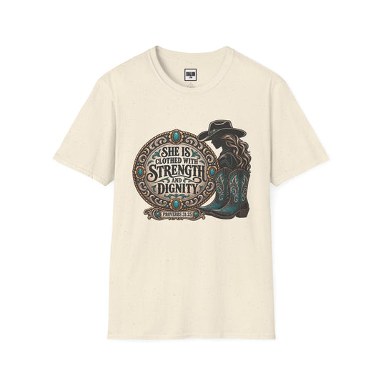 Clothed in Strength and Dignity T-Shirt