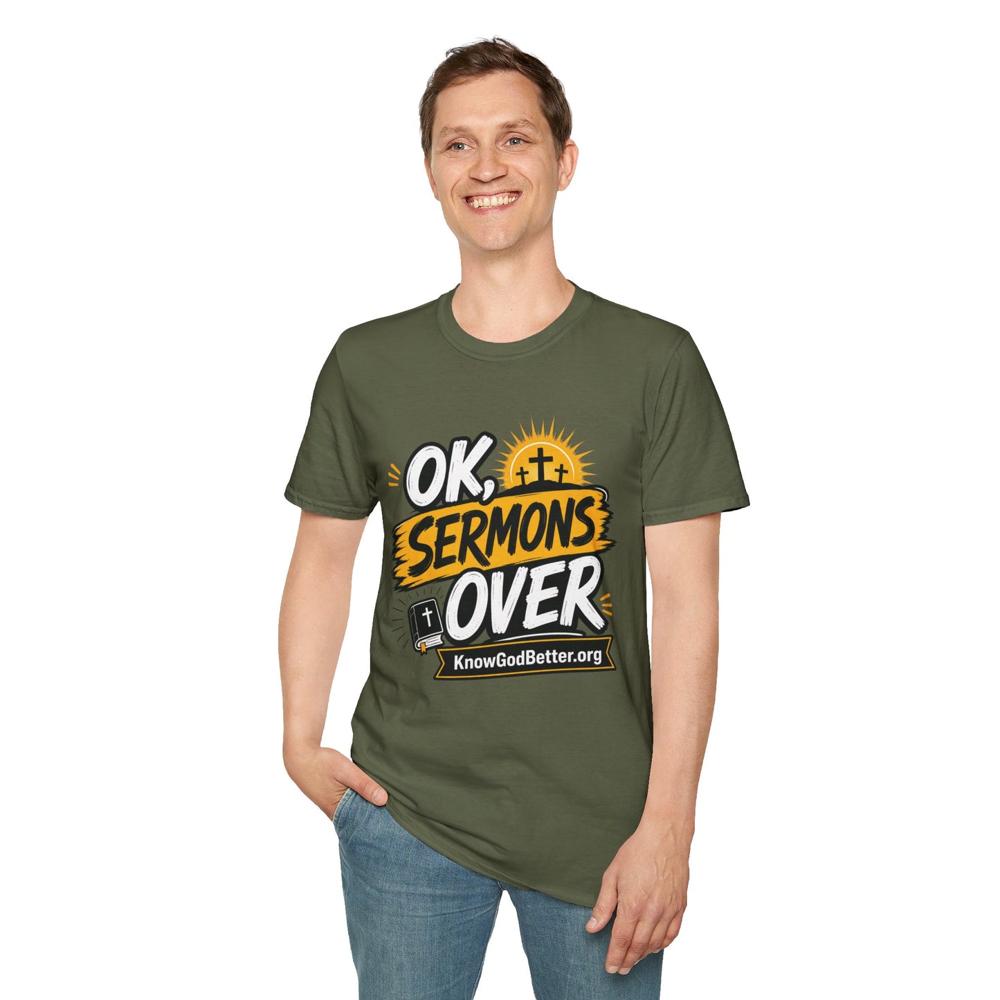 OK Sermons Over T‑Shirt — Loren Alves