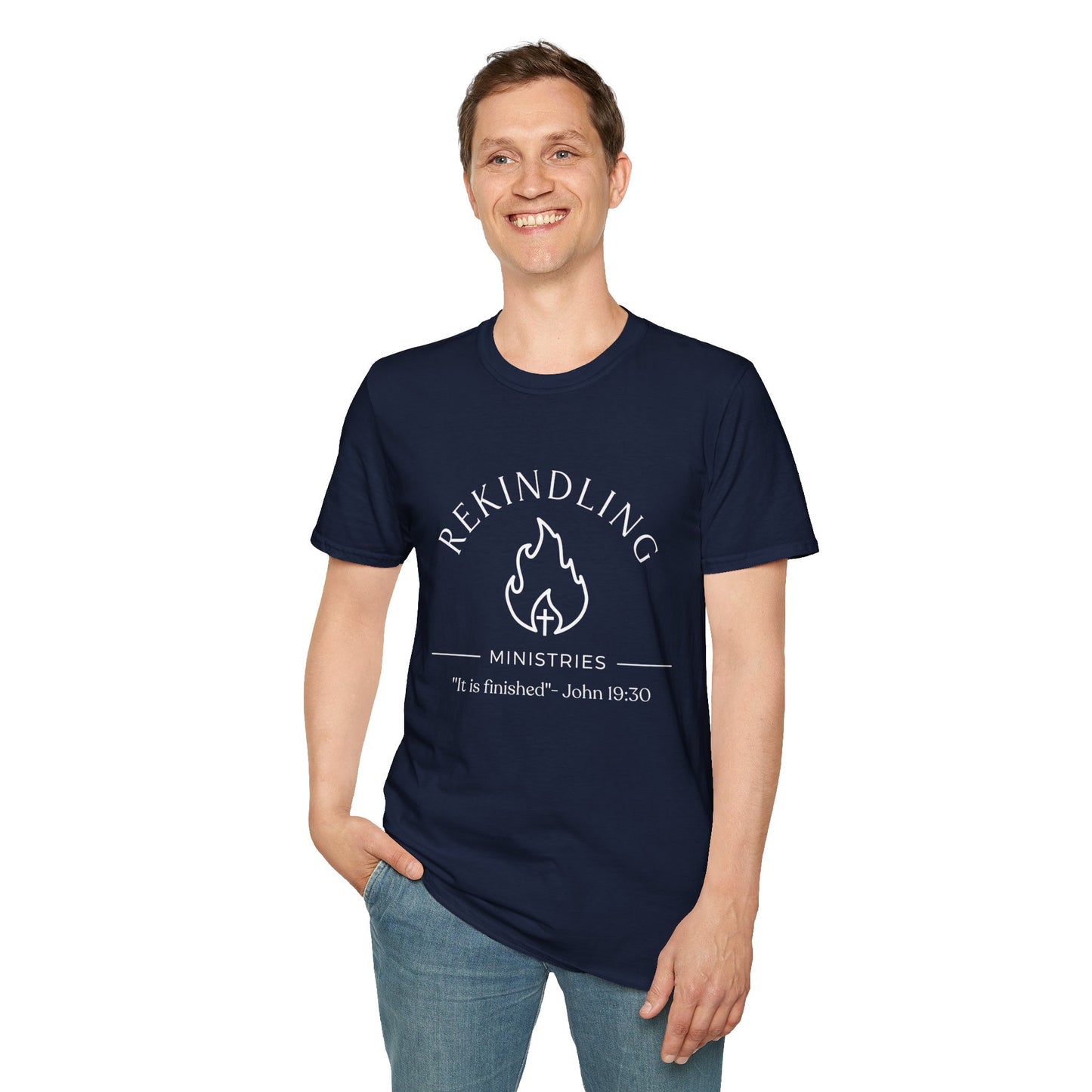 Rekindling Ministries T-Shirt (White Logo)