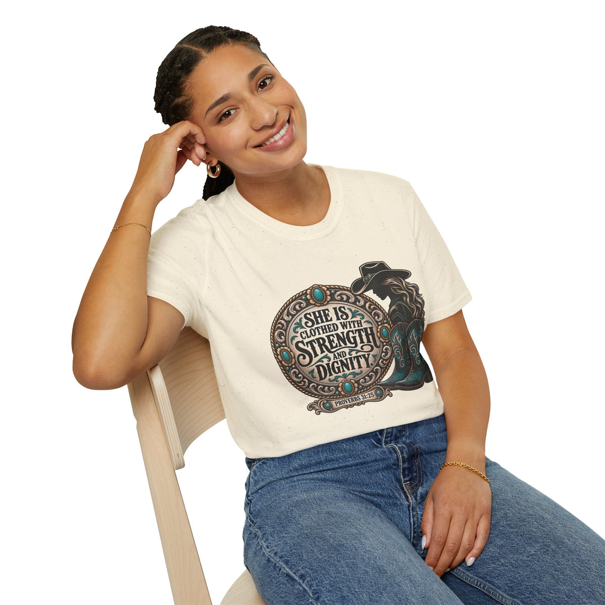 Clothed in Strength and Dignity T-Shirt