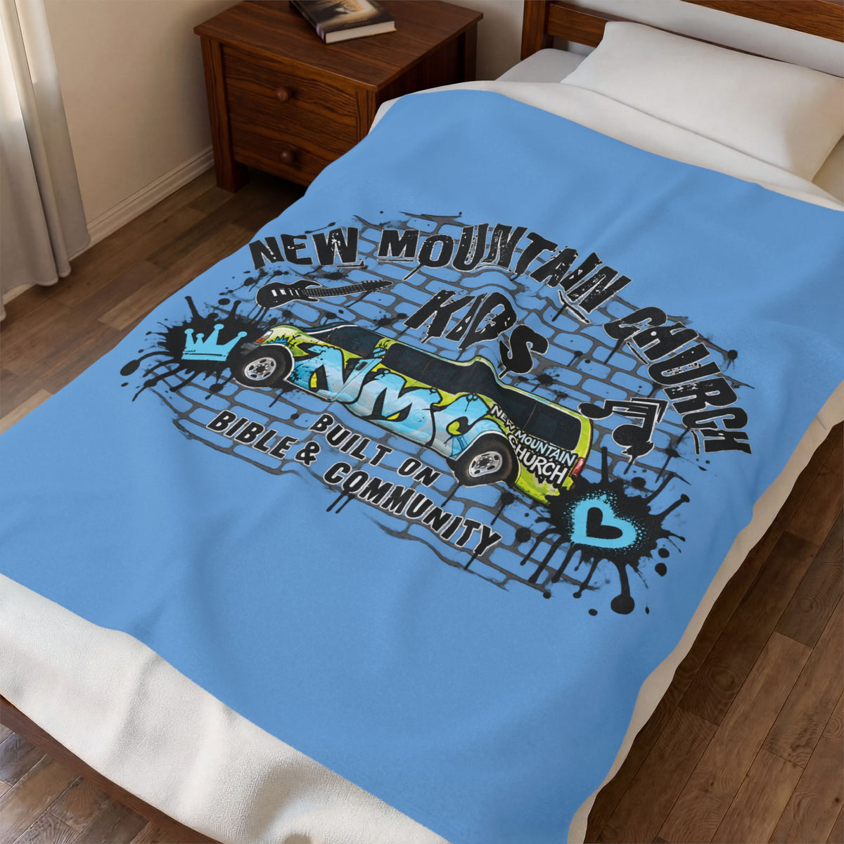 New Mountain Church Kids Blanket