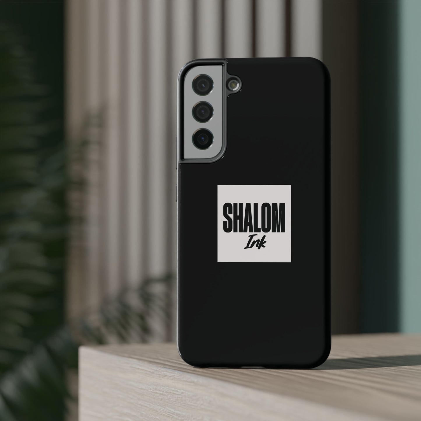 Shalom Ink Phone Case (Impact Resistant)