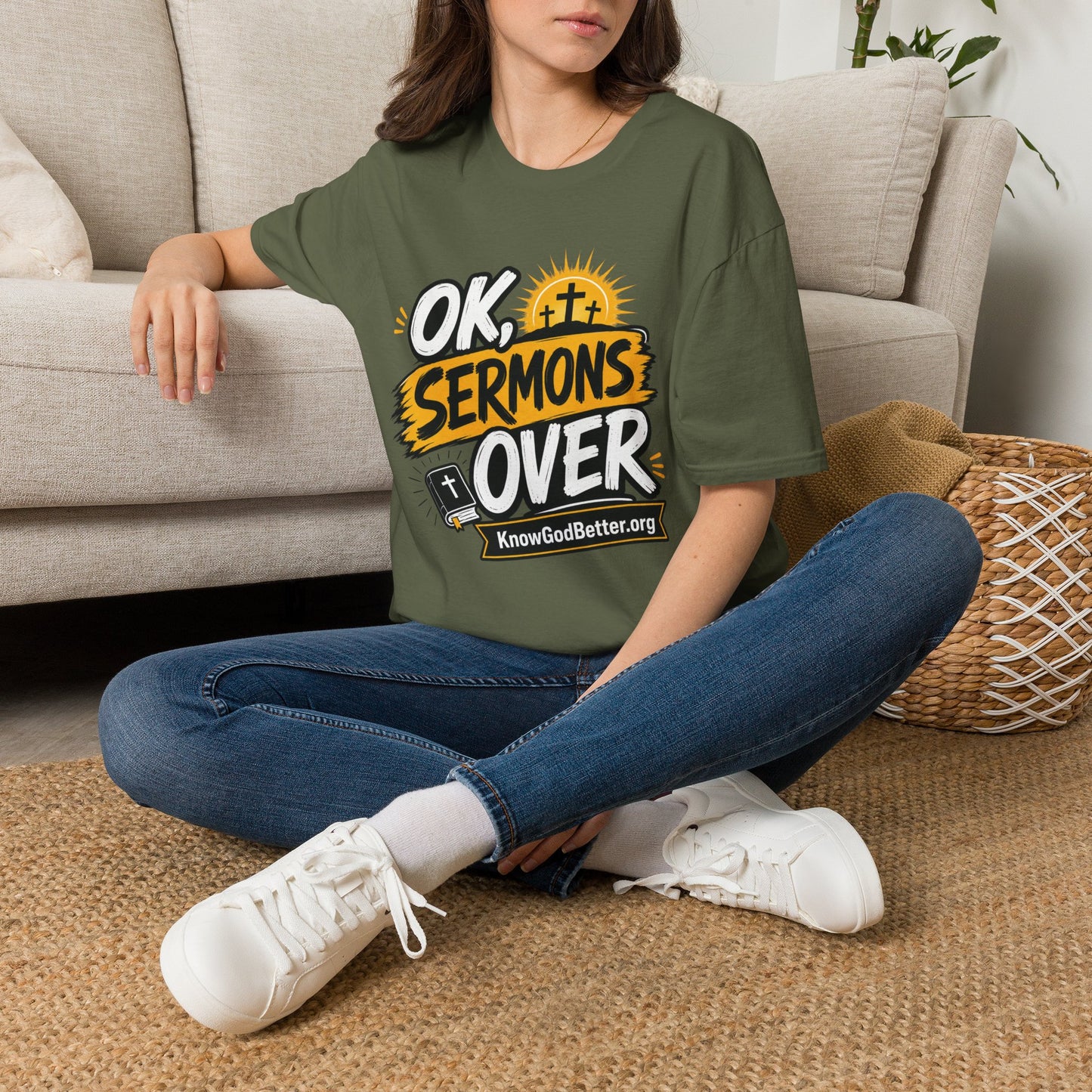 OK Sermons Over T‑Shirt — Loren Alves