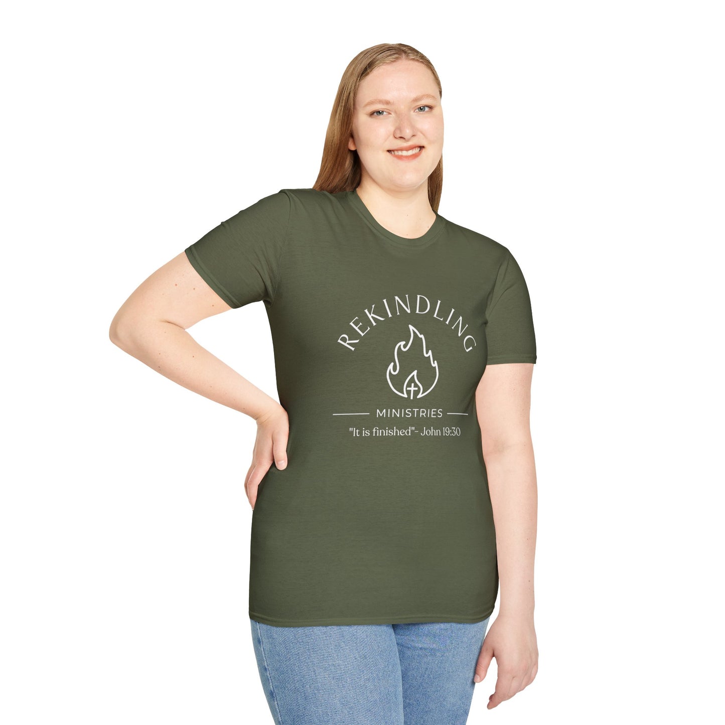 Rekindling Ministries T-Shirt (White Logo)