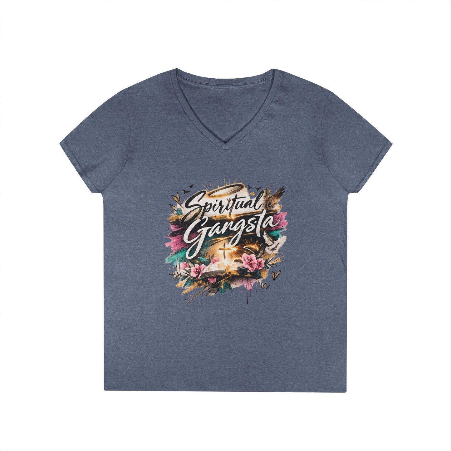 Spiritual Gangsta V-Neck Tee