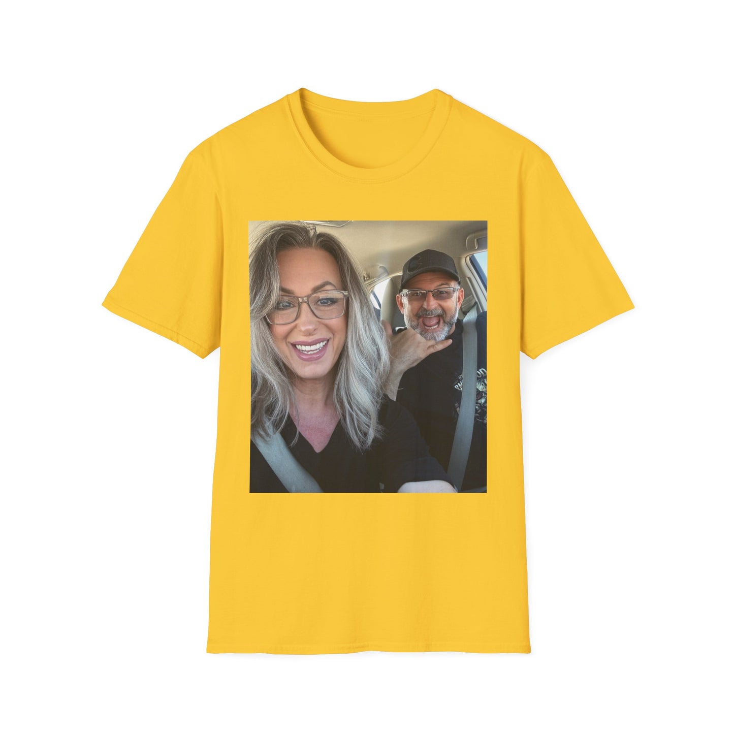 Photo-Print T-Shirt — Custom Couple Snapshot Tee