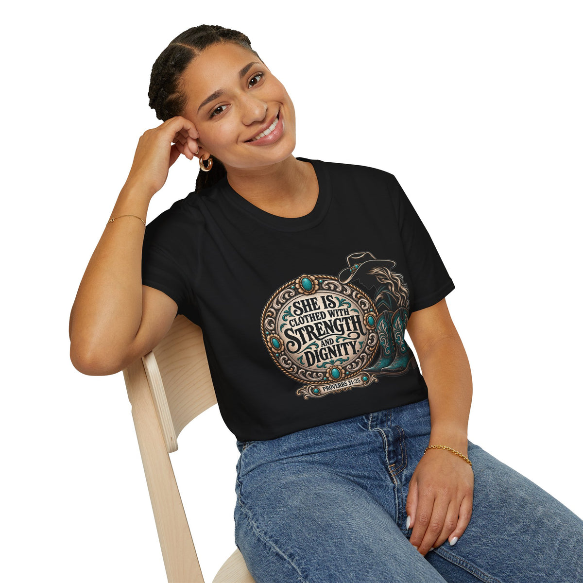 Clothed in Strength and Dignity T-Shirt