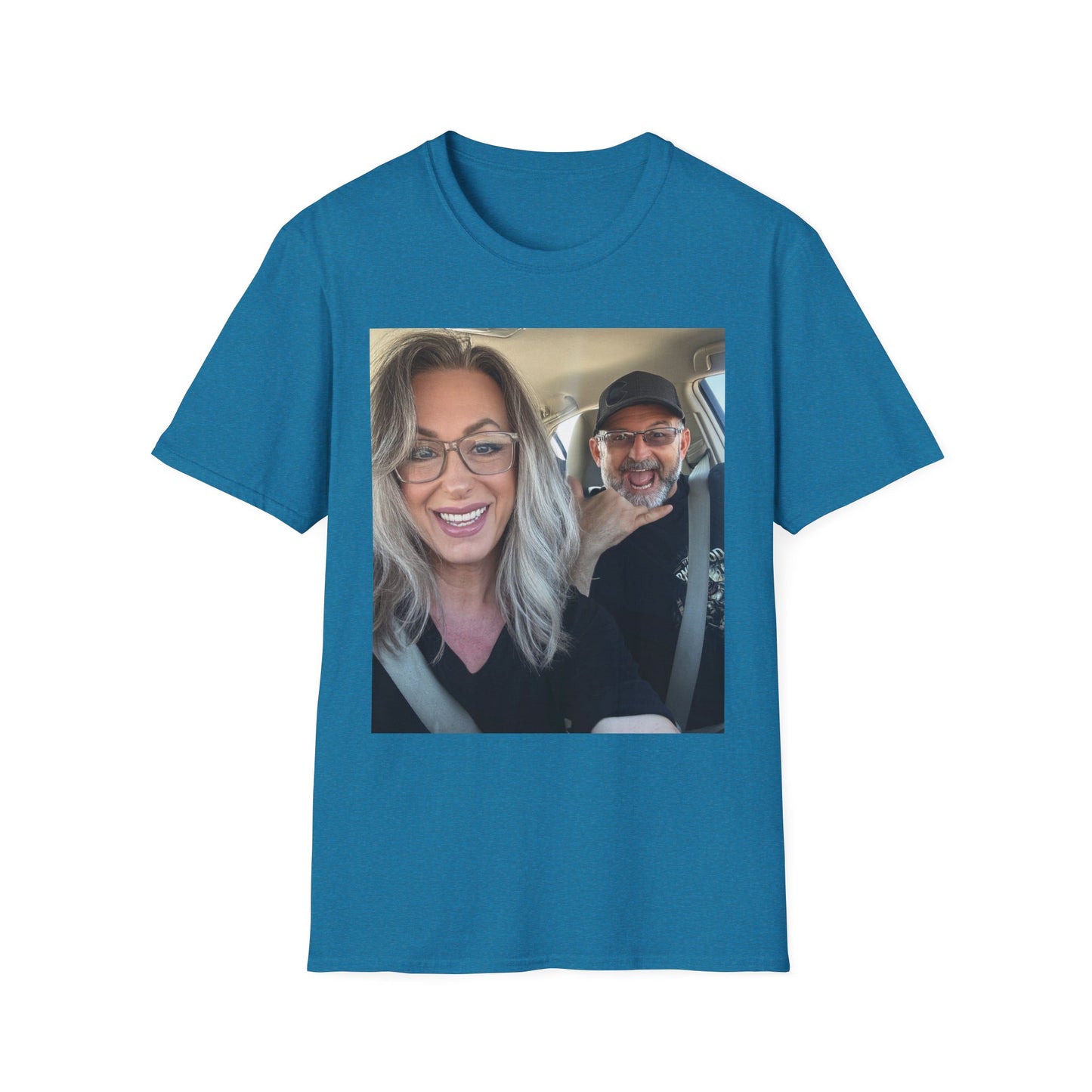 Photo-Print T-Shirt — Custom Couple Snapshot Tee
