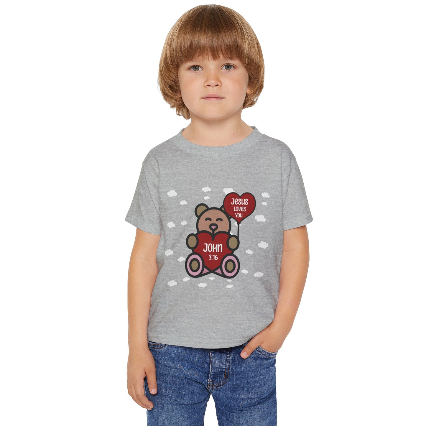 Jesus Loves You • John 3:16 (Toddler Tee)