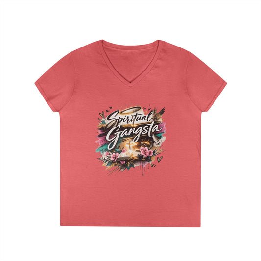 Spiritual Gangsta V-Neck Tee