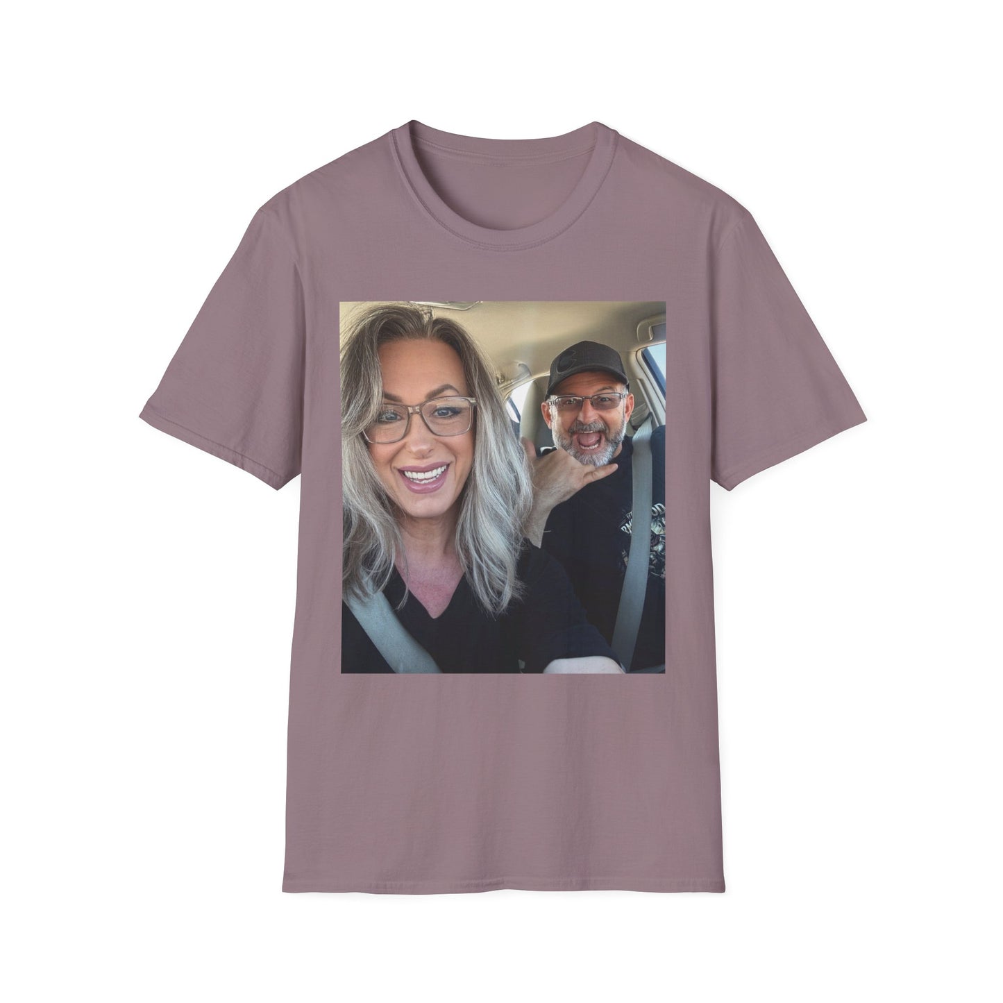 Photo-Print T-Shirt — Custom Couple Snapshot Tee