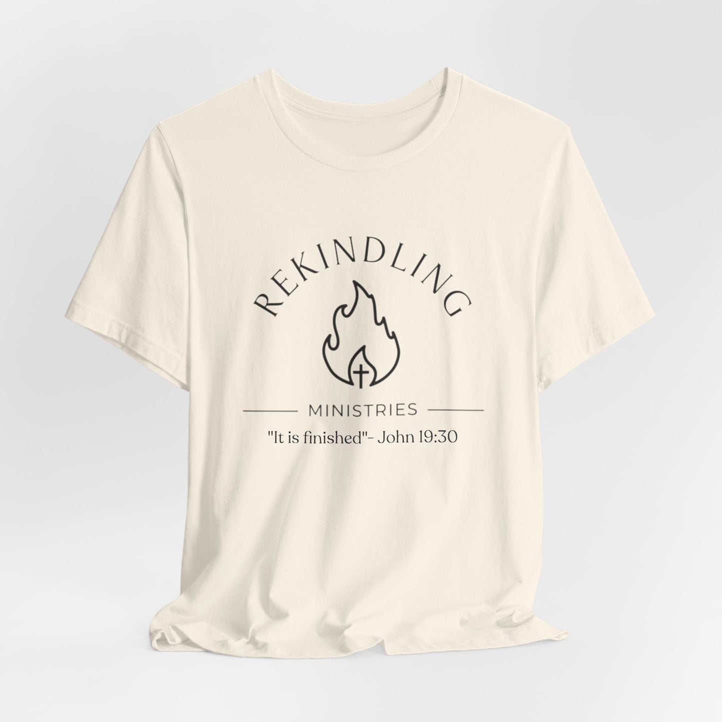 Rekindling Ministries T-Shirt (Black Logo)