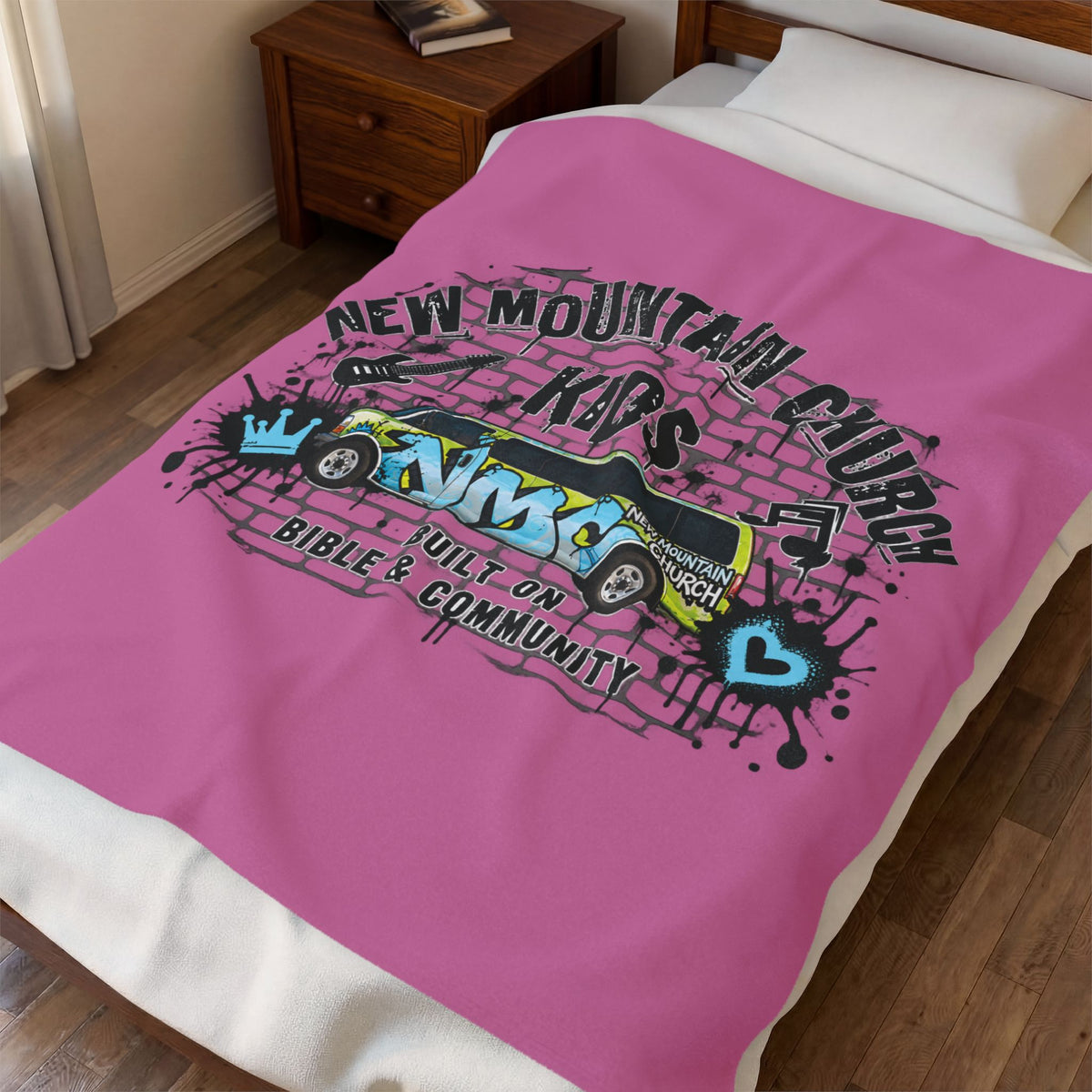 New Mountain Church Kids Blanket