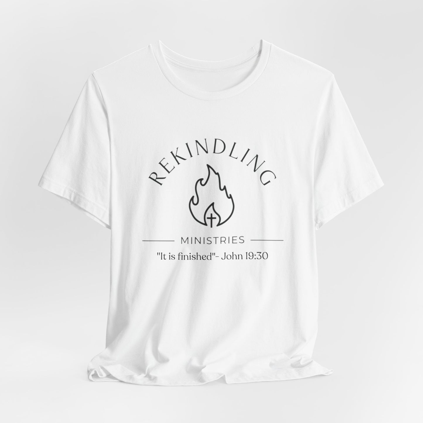Rekindling Ministries T-Shirt (Black Logo)