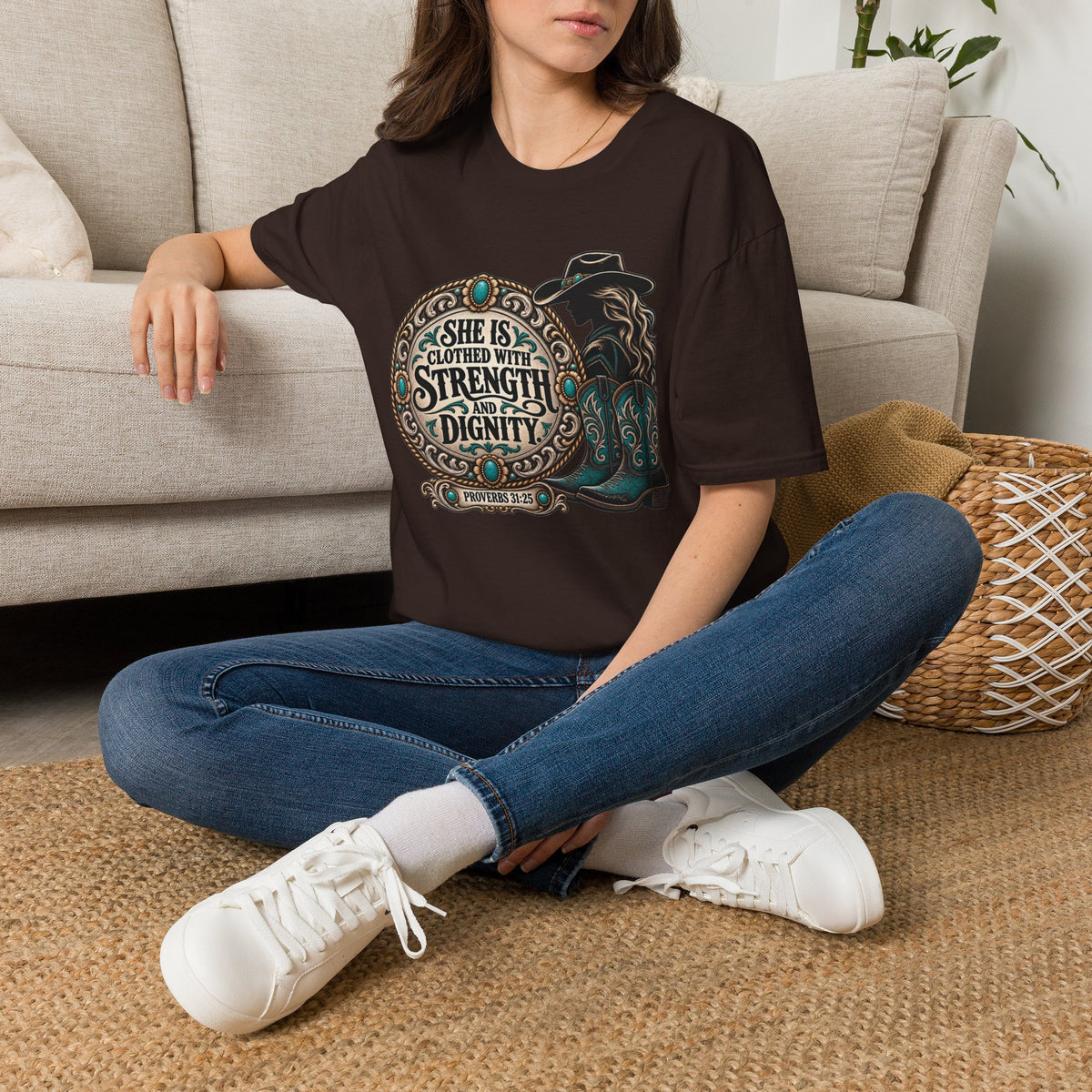 Clothed in Strength and Dignity T-Shirt