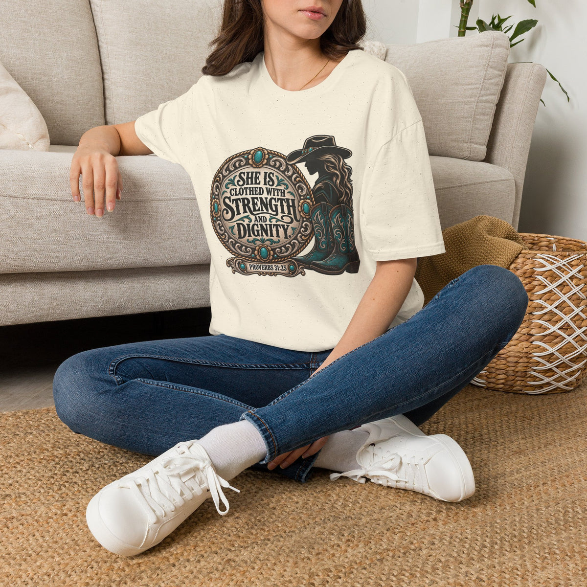 Clothed in Strength and Dignity T-Shirt