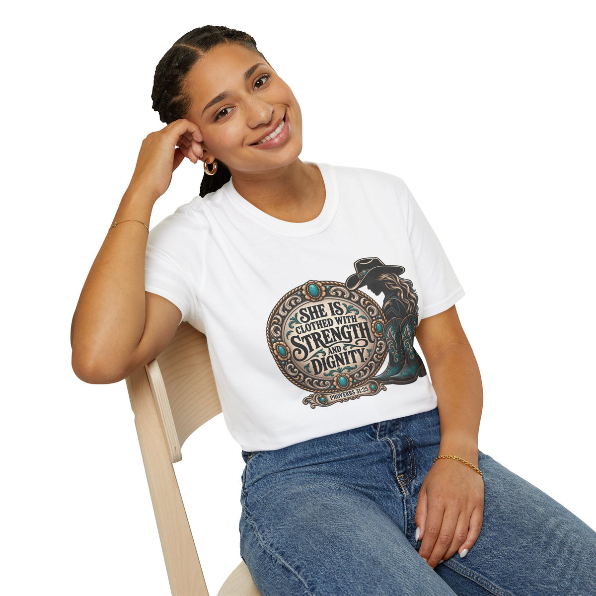 Clothed in Strength and Dignity T-Shirt