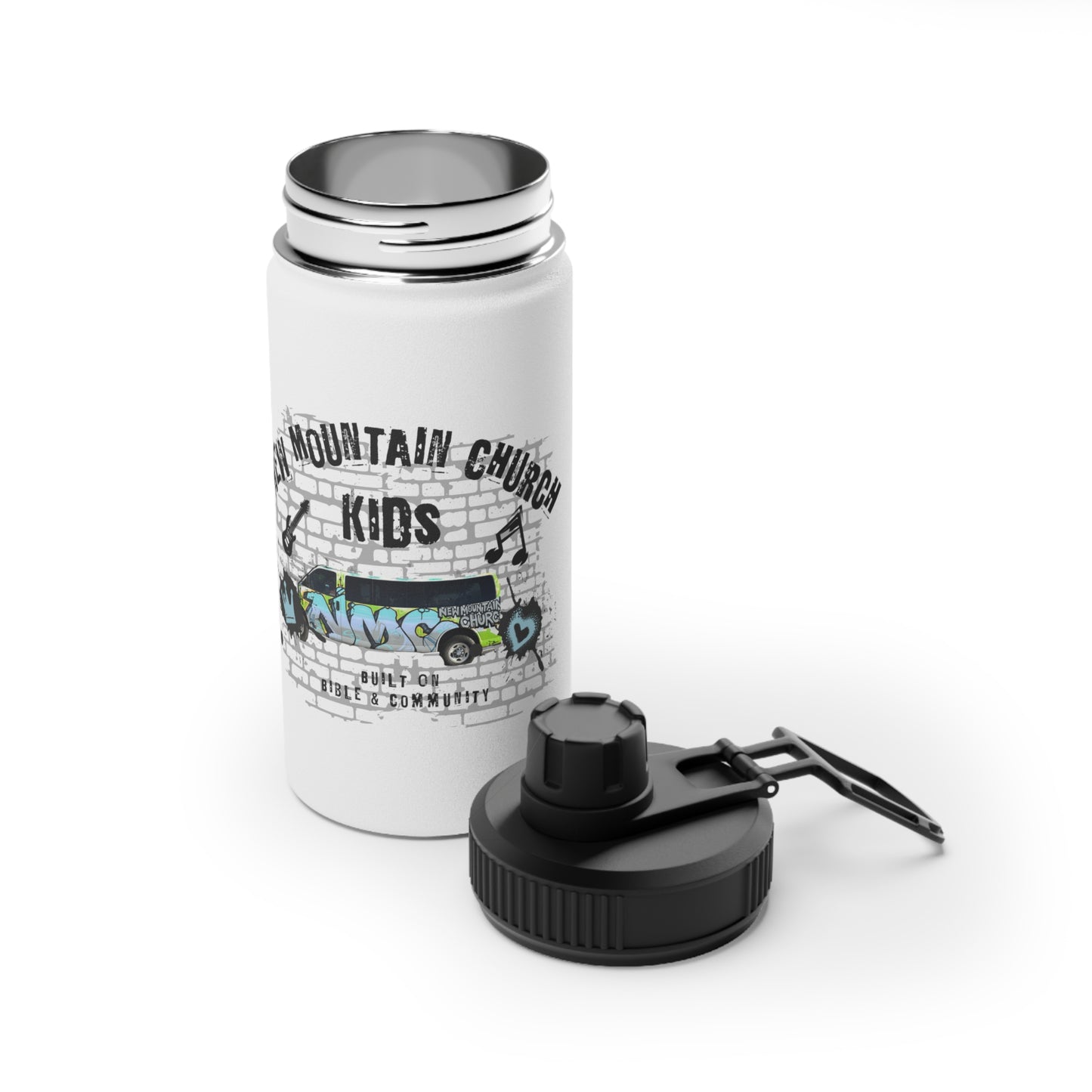 New Mountain Kids Stainless Steel Water Bottle