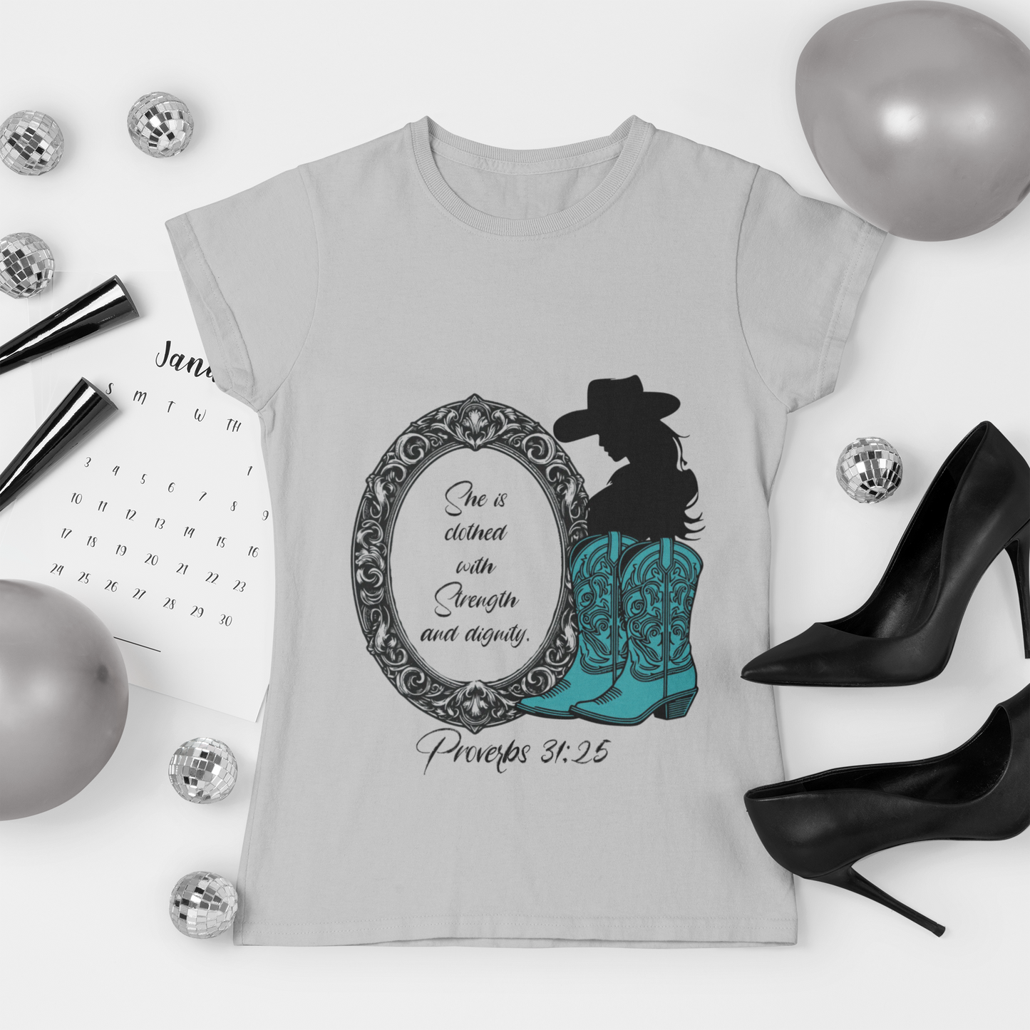 Clothed in Strength and Dignity T-Shirt
