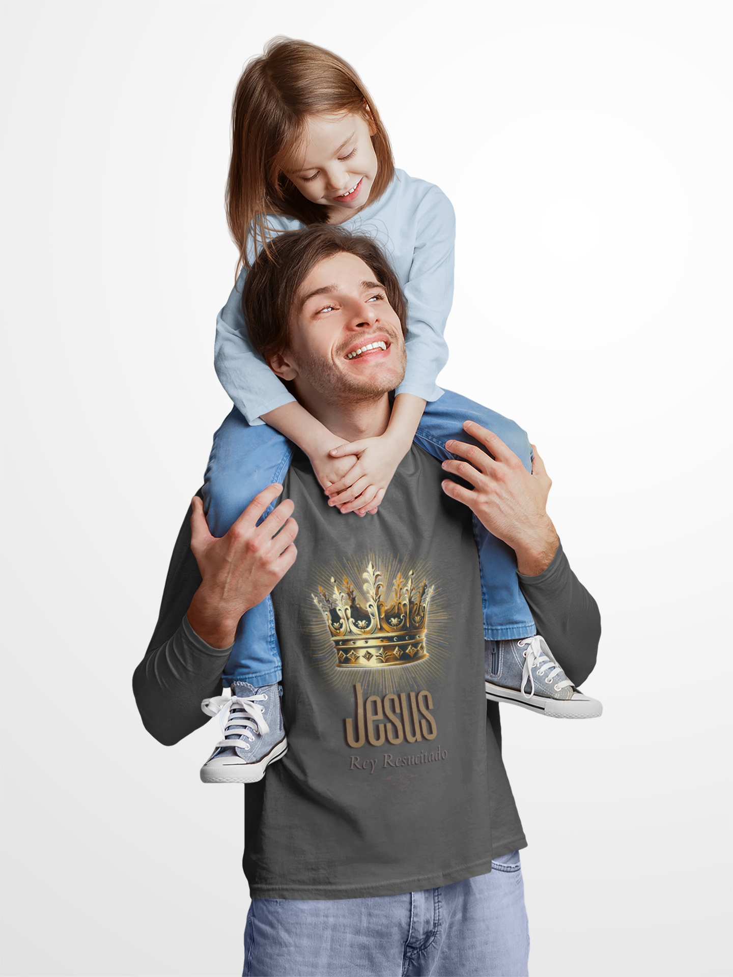 Jesús — Rey Resucitado Crewneck