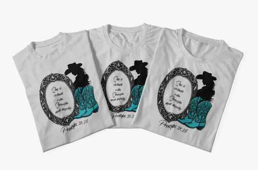 Clothed in Strength and Dignity T-Shirt