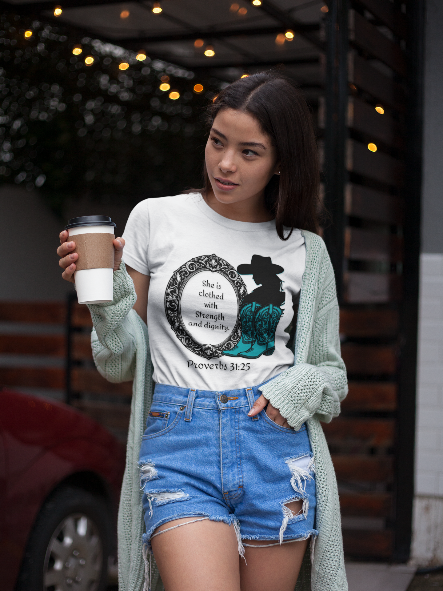 Clothed in Strength and Dignity T-Shirt