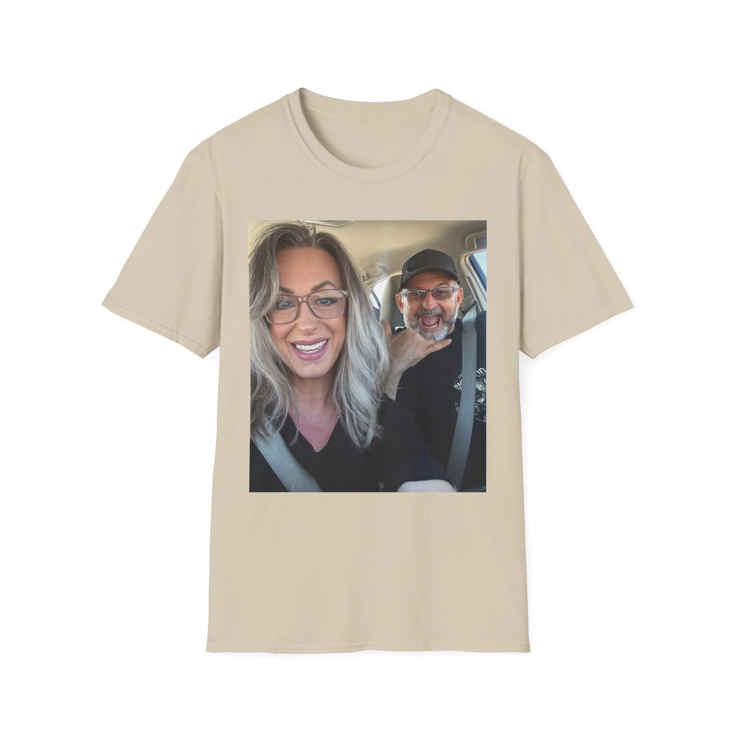 Photo-Print T-Shirt — Custom Couple Snapshot Tee