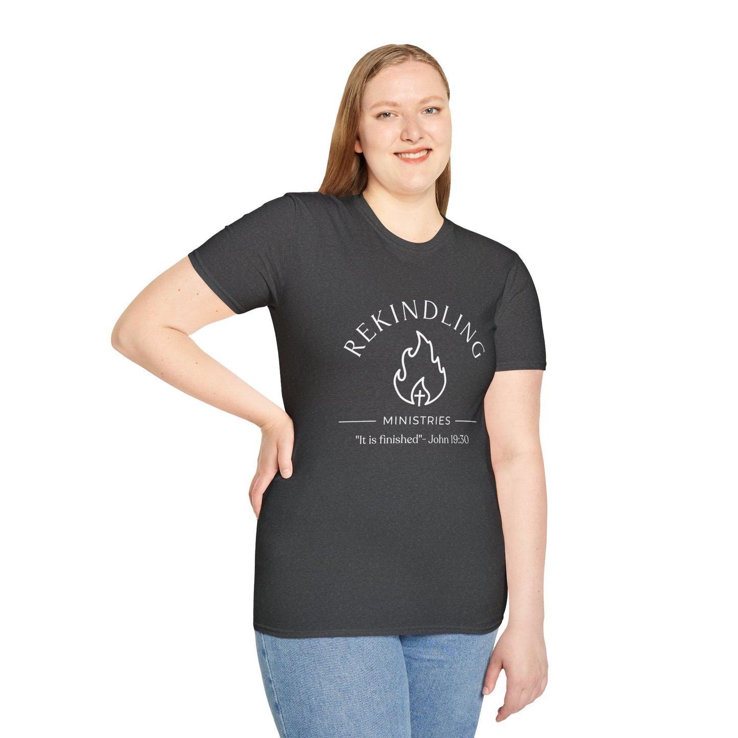 Rekindling Ministries T-Shirt (White Logo)