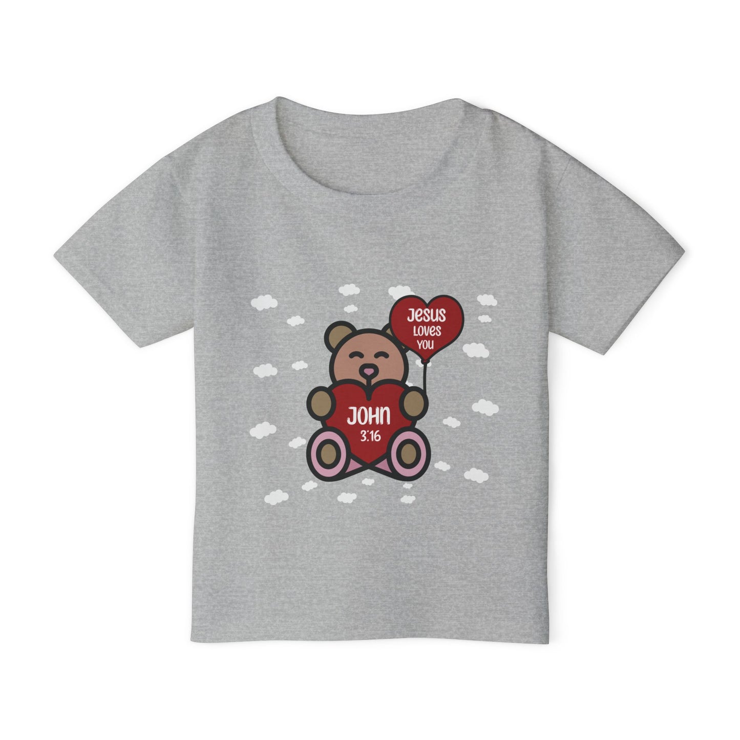 Jesus Loves You • John 3:16 (Toddler Tee)