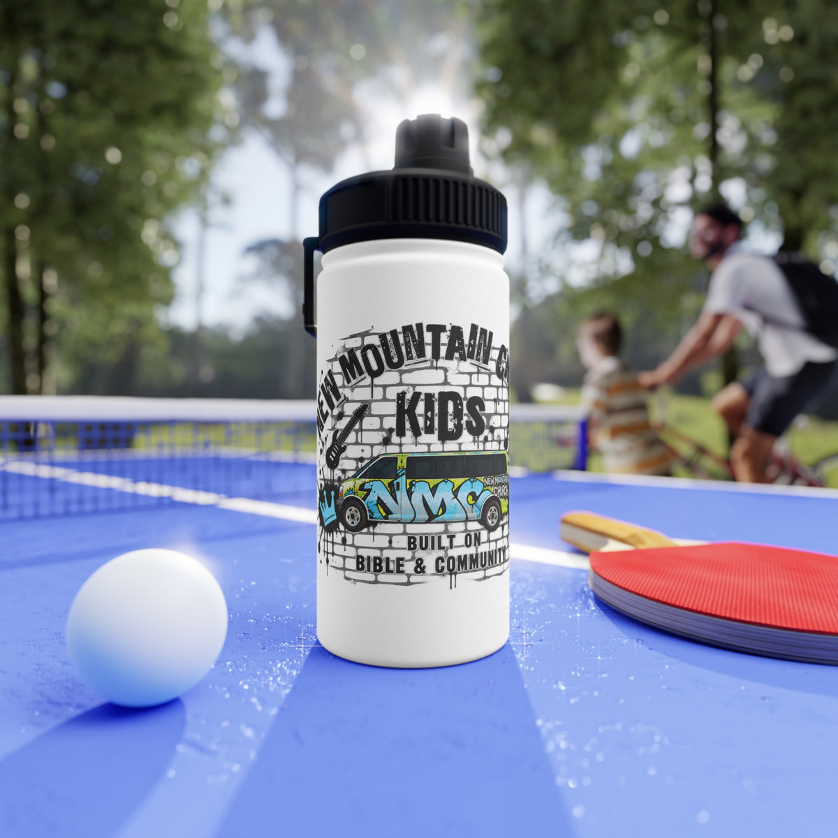 New Mountain Kids Stainless Steel Water Bottle