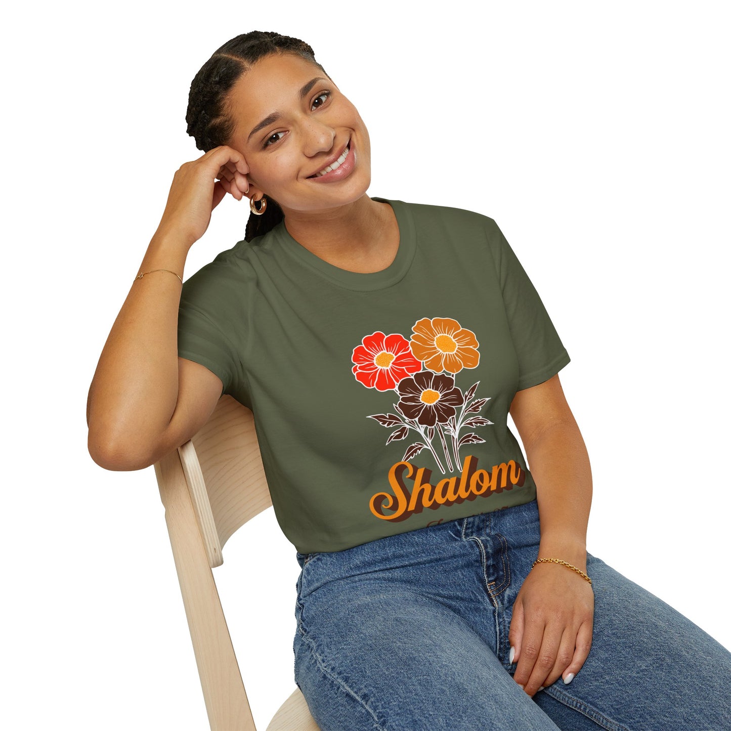 Shalom Floral T-Shirt