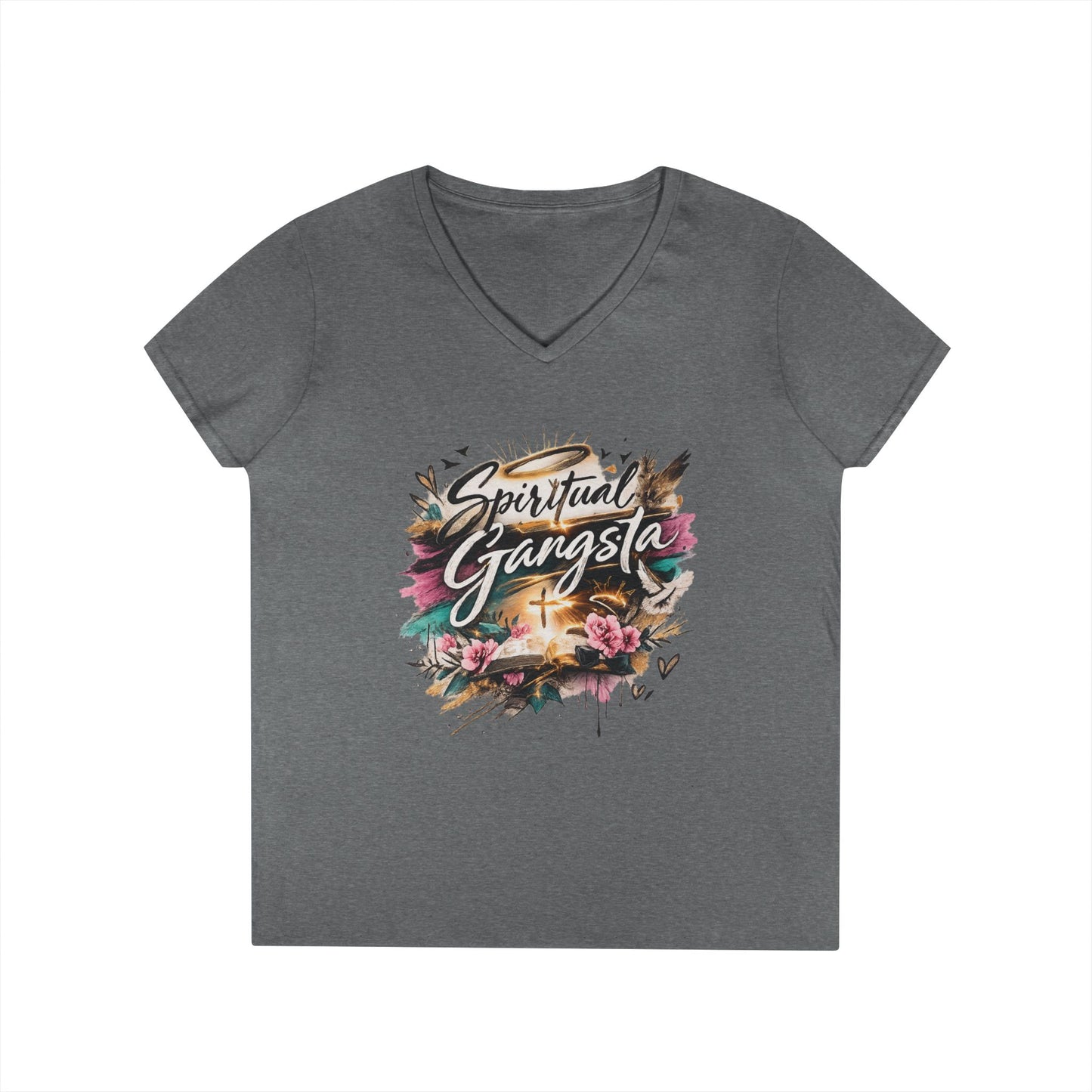 Spiritual Gangsta V-Neck Tee