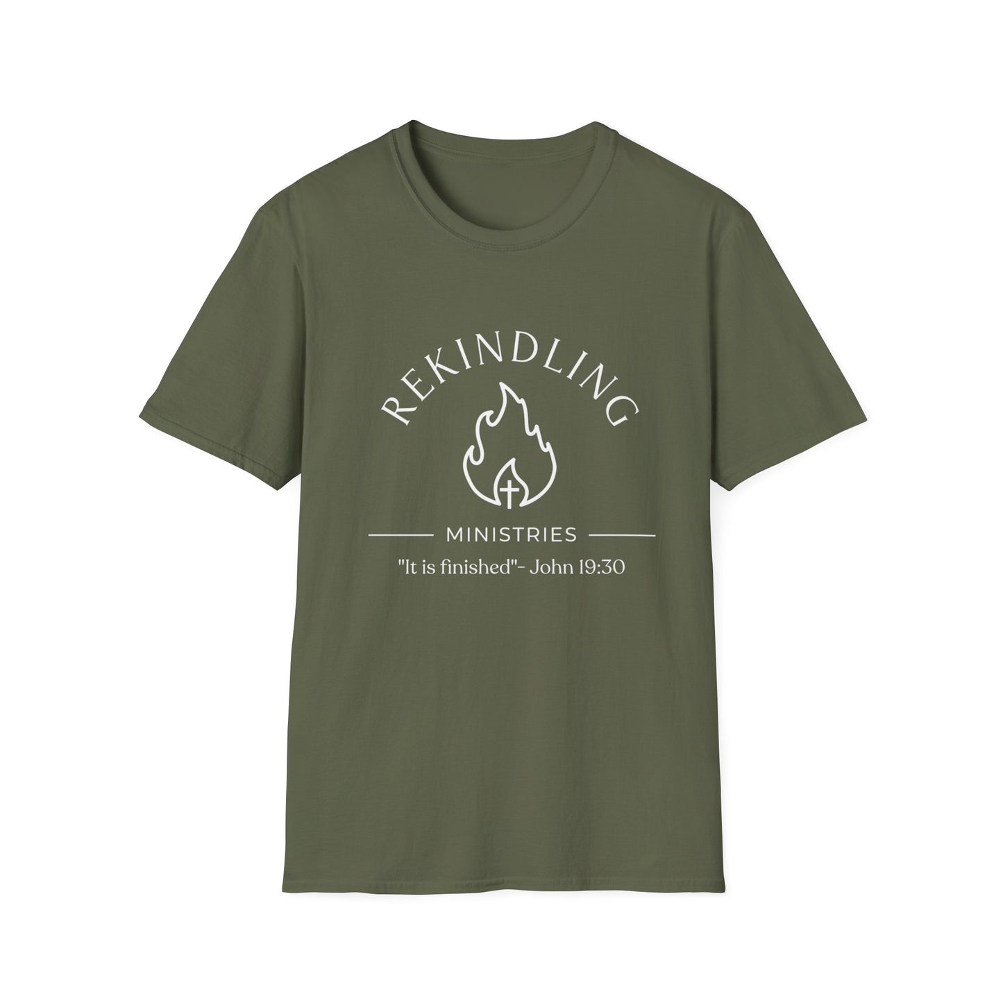 Rekindling Ministries T-Shirt (White Logo)