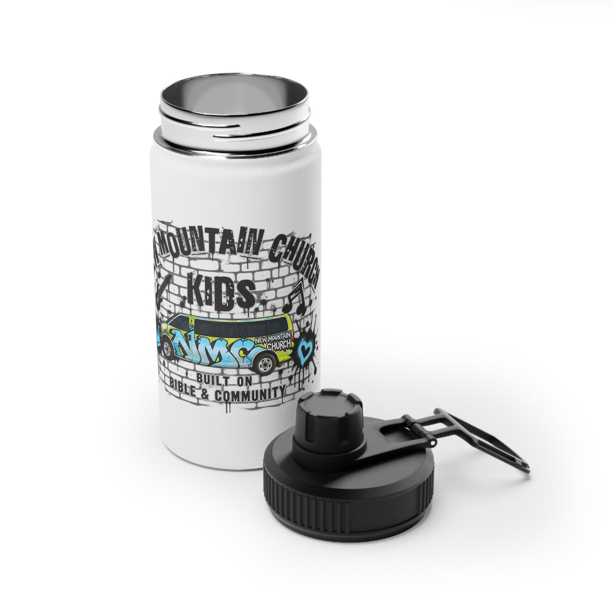 New Mountain Kids Stainless Steel Water Bottle