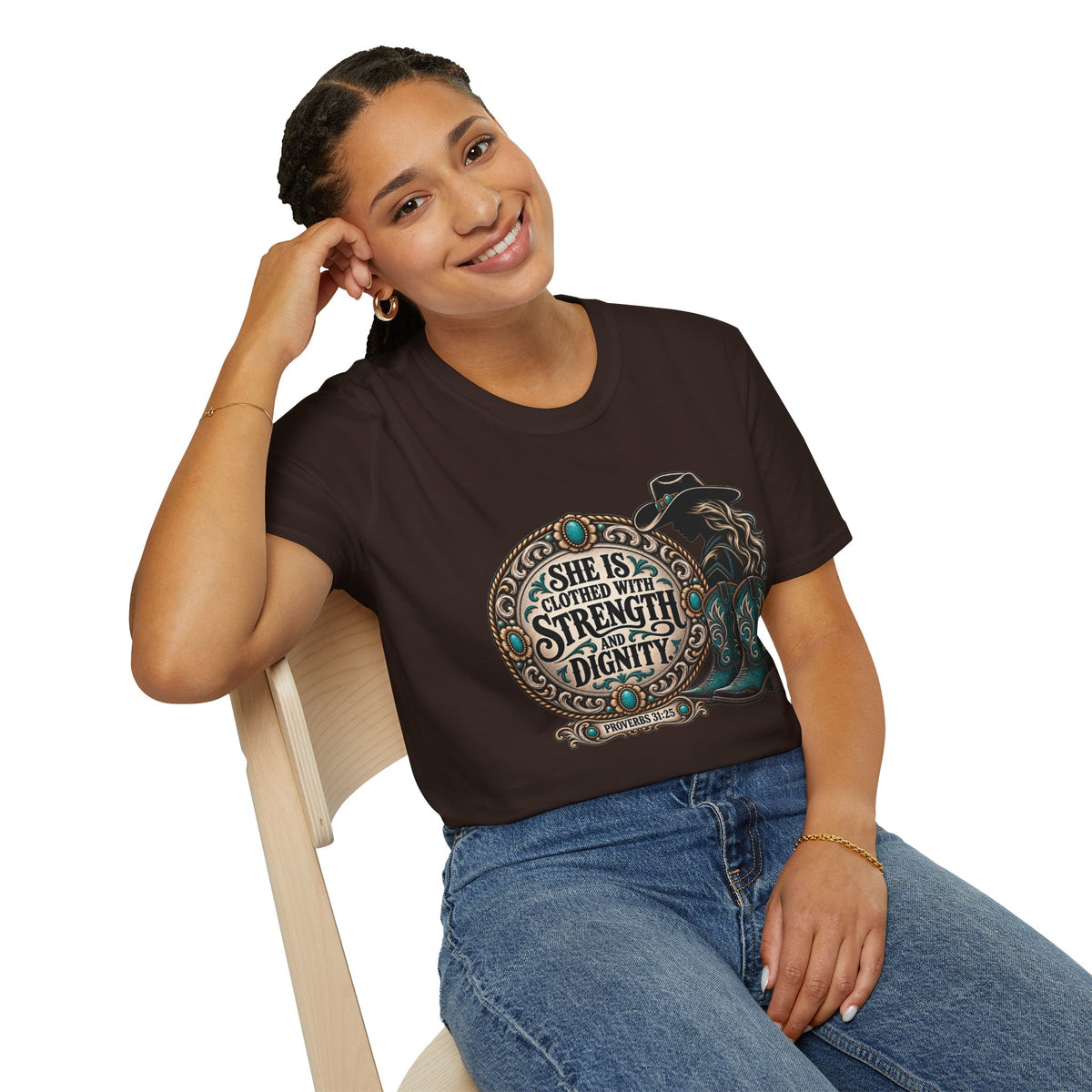 Clothed in Strength and Dignity T-Shirt